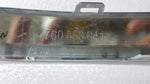 Listwa chrom zderzaka tylnego lewa strona VW TOUAREG 760853841 demontaż