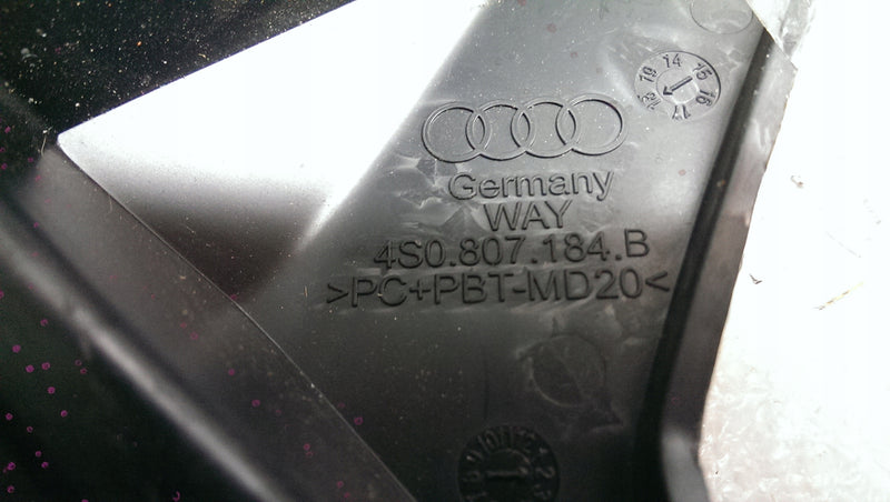 Ślizg zderzaka przedniego prawa strona AUDI R8 4S0807184B ORYGINAŁ NOWY