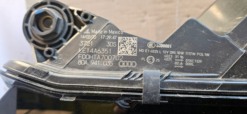 Le FUL LED MATRIX Audi Q5 SQ5 80A941035 IDEAŁ! 2020r