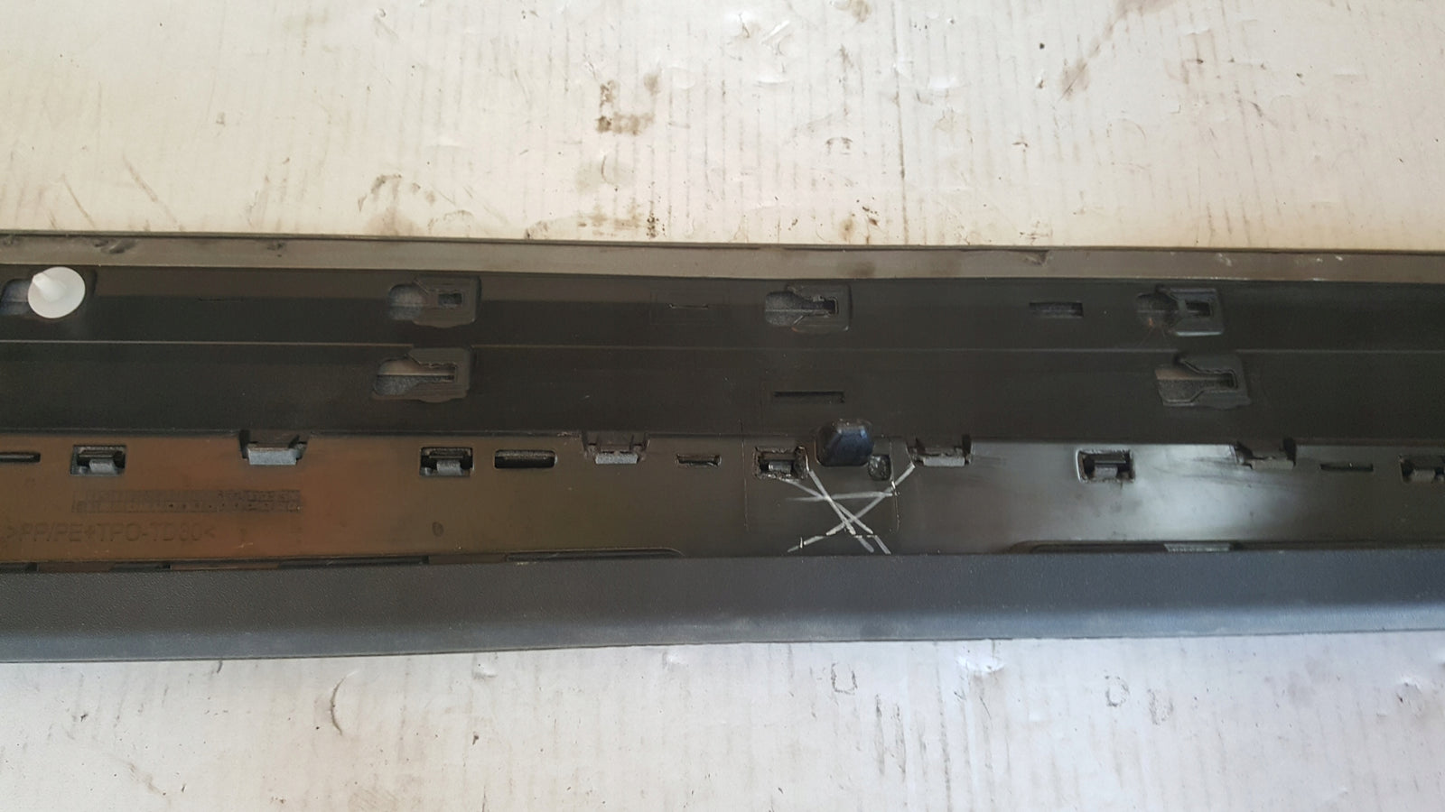 Listwa drzwi lewy przód AUDI Q5 80A853959A CARBON