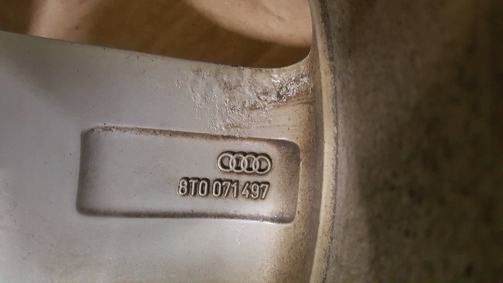 AUDI A5 8T0 FELGI 7.5X17 ET28 8T0071497 ORYGINAŁ