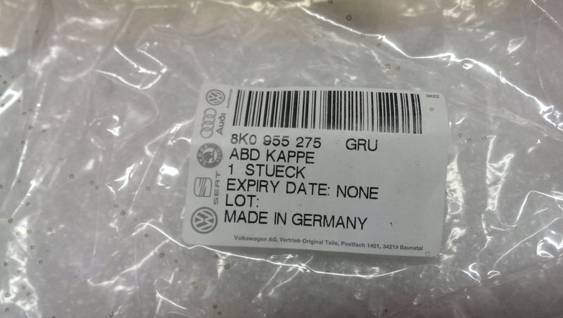 Zaślepki spryskiwaczy L+P AUDI A4 B8 8K0955275/276