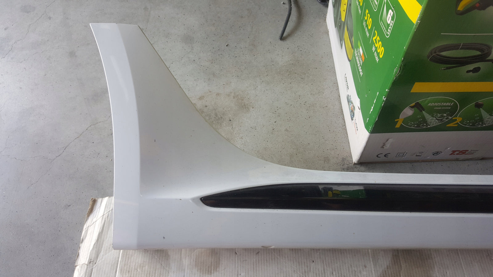 Listwa nakładka progowa prawa AUDI RS4 (B9) 8W9853856C F ŁADNA demontaż