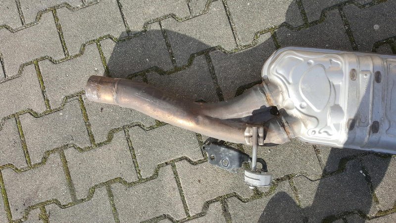 TŁUMIK WYDECH KOŃCOWY AUDI A6 C8 4K AKTYWNY DEMONTAŻ