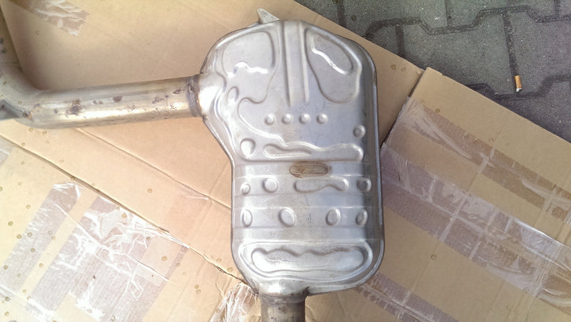 tłumik Audi A4 8W0253411 demontaż 8W5253612A