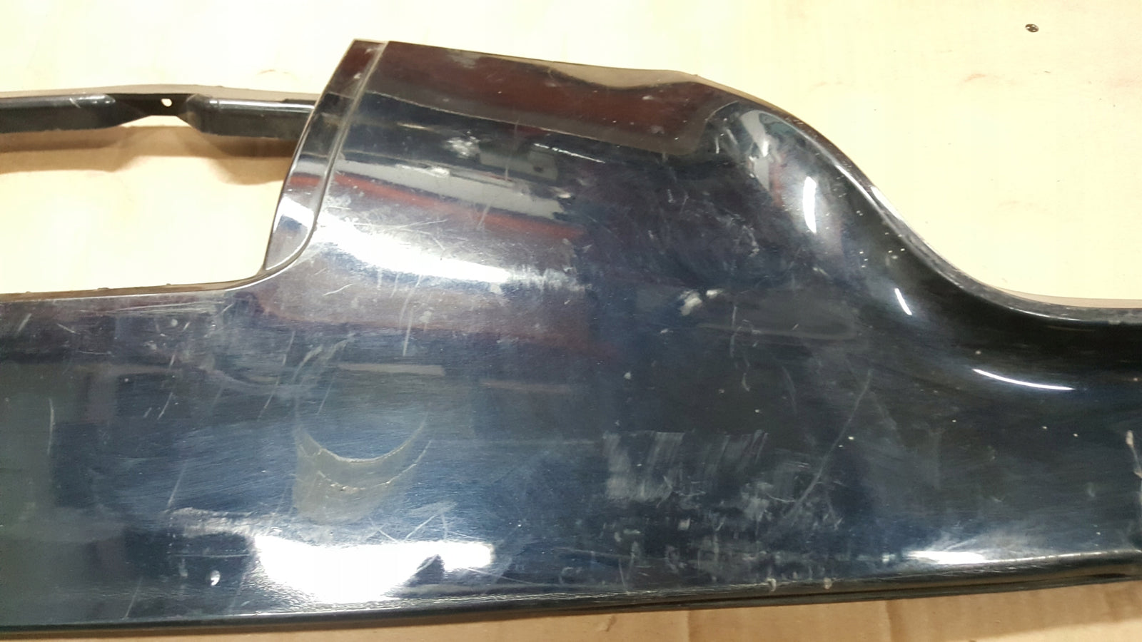 BMW 5 E60 M-PAKIET- SPOILER DYFUZOR ZDERZAK TYŁ 7896627