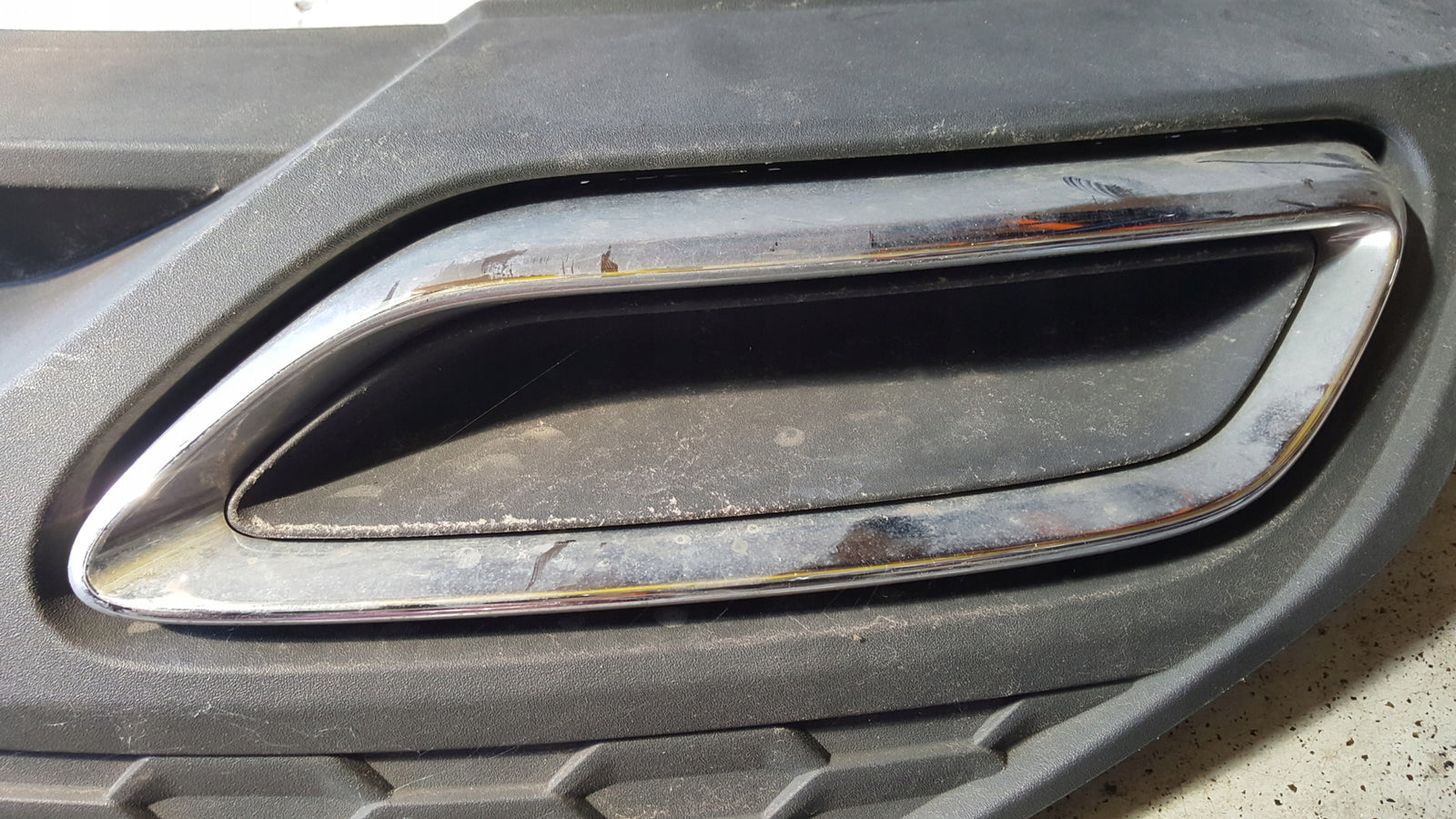 Dokładka spoiler zderzaka tylnego AUDI A3 S-LINE 8Y4807521B demontaż