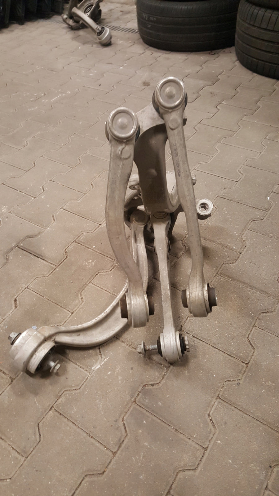 AUDI A6 C8 4K ZWROTNICA LEWY PRZÓD 4K0407559D + WAHACZE ORYGINAŁ