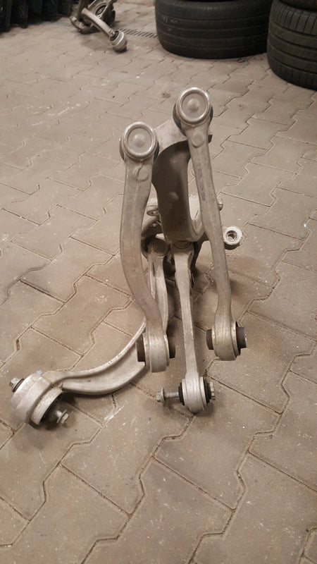 AUDI A6 C8 4K ZWROTNICA LEWY PRZÓD 4K0407559D + WAHACZE ORYGINAŁ