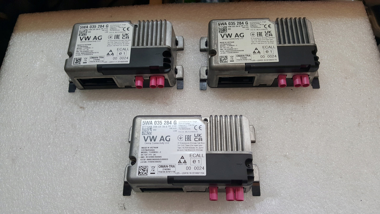 Moduł usług ON LINE VW AUDI SEAT SKODA 5WA035284G