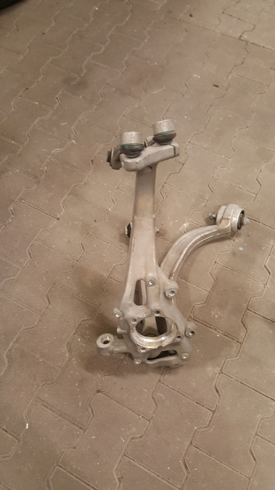 AUDI A6 C8 4K ZWROTNICA LEWY PRZÓD 4K0407559D + WAHACZE ORYGINAŁ