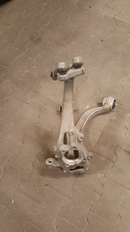 AUDI A6 C8 4K ZWROTNICA LEWY PRZÓD 4K0407559D + WAHACZE ORYGINAŁ