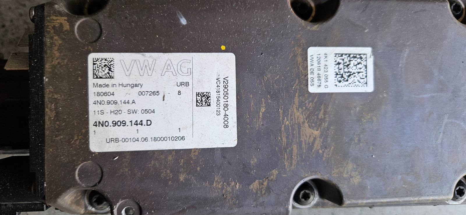 układ kierowniczy AUDI 4K1423055G 4N0909144D IDEAŁ