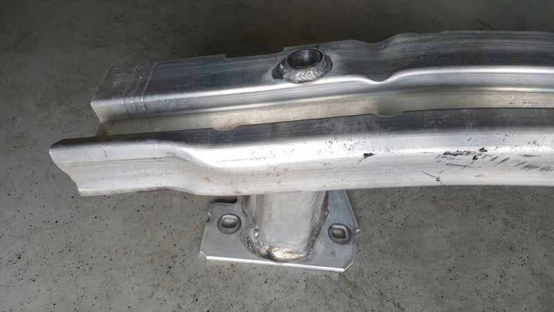 Belka wzmocnienie zderzaka tylnego VW TOUAREG 760807305 demontaż