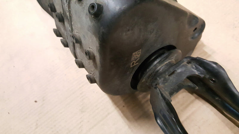 Amortyzator prawy przód PORSCHE TAYCAN 9J1616038E demontaż