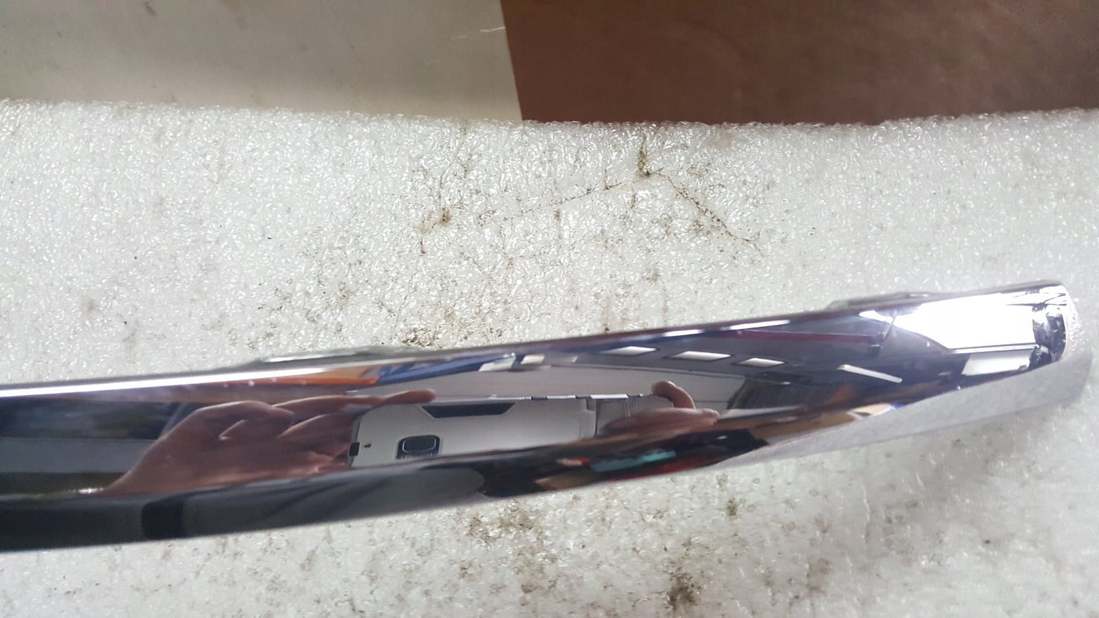 VW PASSAT B7 11- LISTWA CHROM ZDERZAKA TYLNEGO LEWY 3AF807459