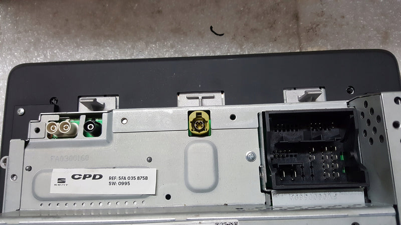 Wyświetlacz panel sterowania SEAT LEON 5FA035875B