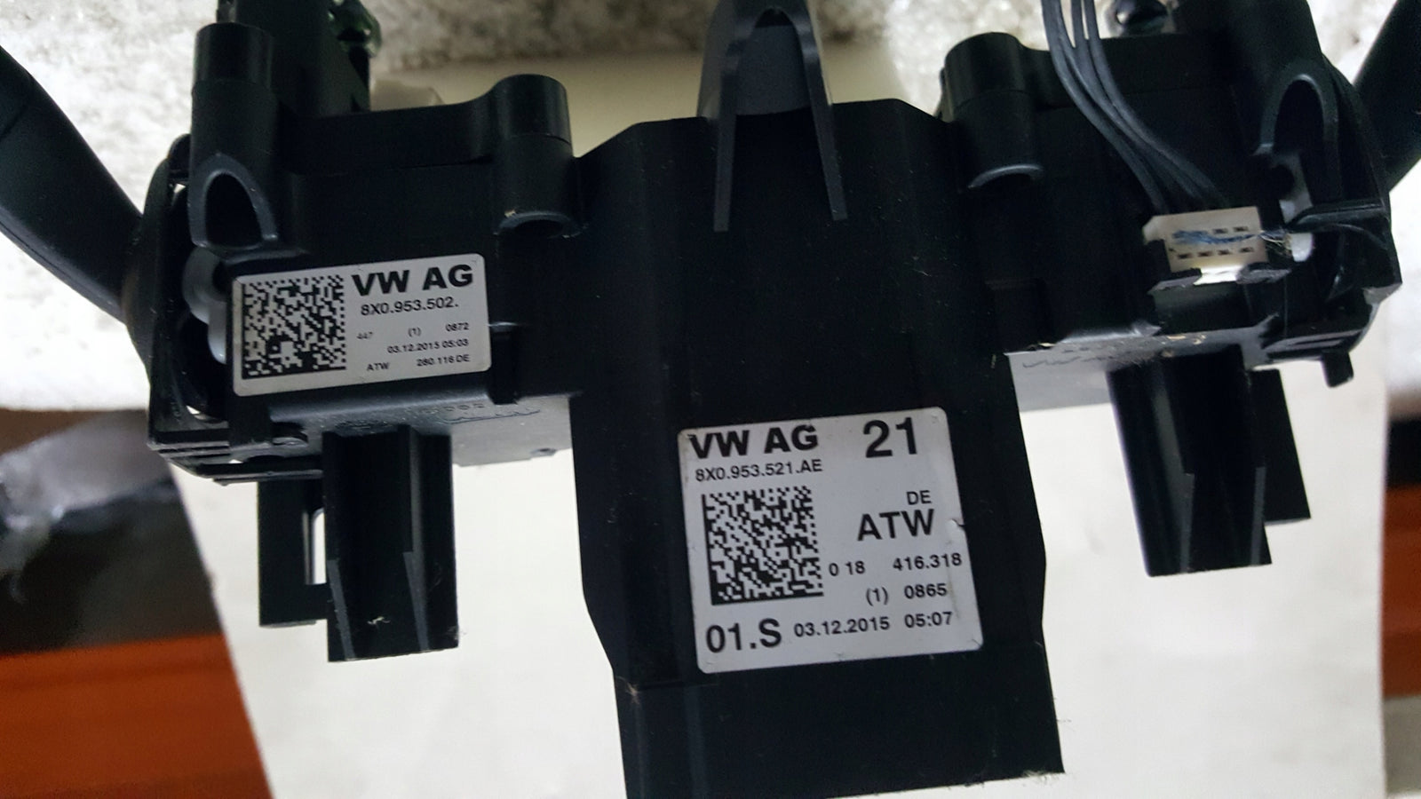 Przełączniki pod kierownicę AUDI A1 8X 8X0953521AE