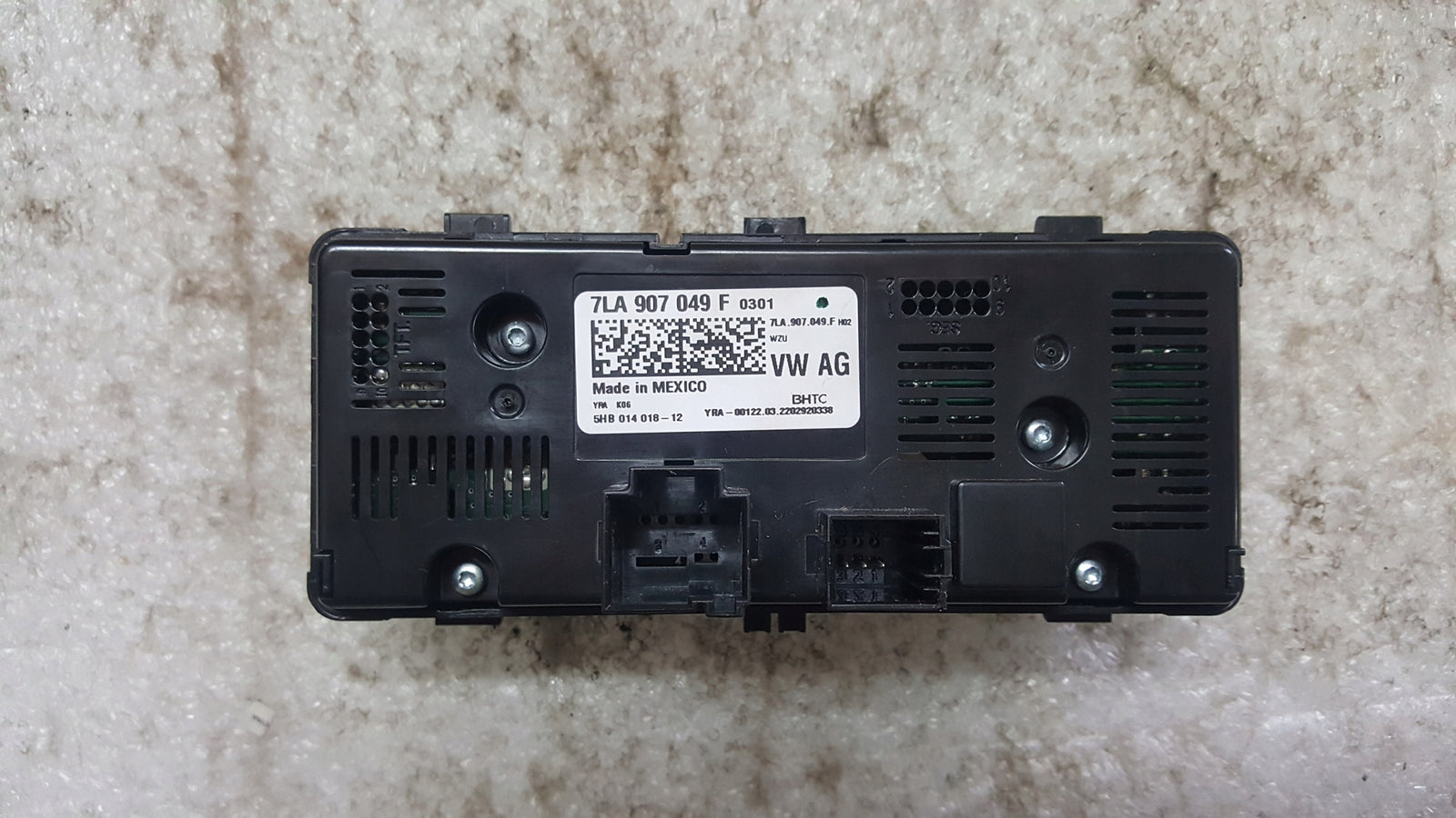 VW T5 LIFT T6.1 MULTIVAN PANEL KLIMATYZACJI TYŁ 7LA907049F