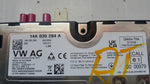 Moduł sterownik usług ON LINE -- VW AUDI SEAT SKODA 14A035284A demontaż