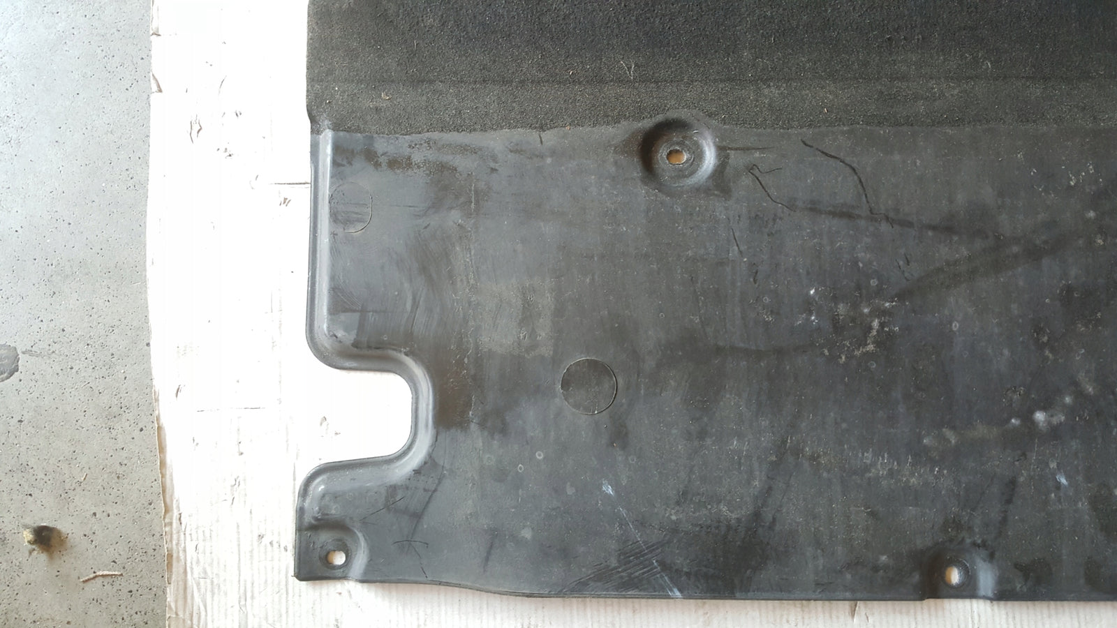 Osłona płyta pod silnik AUDI Q5 80B863821 oryginał demontaż