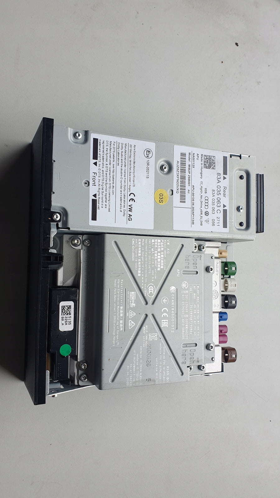 Czytnik MULTIMEDIA Virtual MMI AUDI Q3 83A035063C