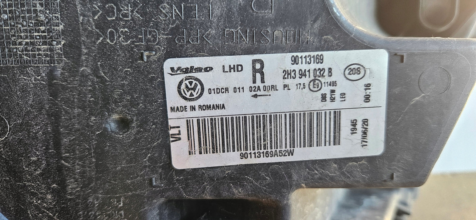 PR xenon LED Vw Amarok LIFT 2H3941032B 2020r IDEAŁ