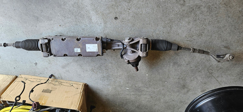 układ kierowniczy AUDI 4K1423055G 4N0909144D IDEAŁ