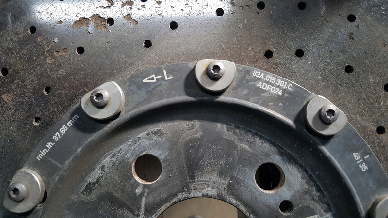 AUDI RSQ3 F3 A3 TARCZA HAMULCOWA CERAMICZNA CERAMIK PRZÓD LEWA 83A615301C