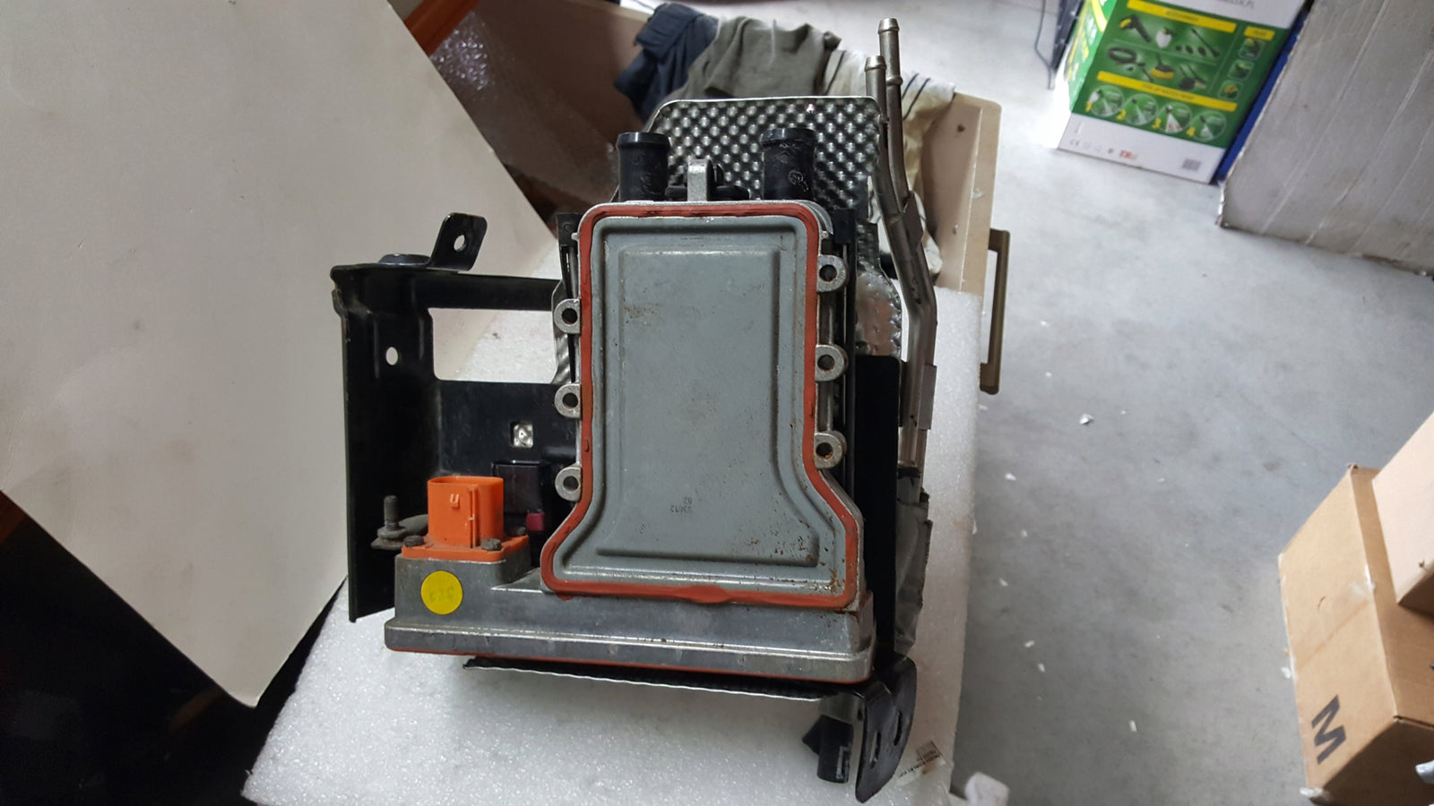 Wymiennik ciepła VW AUDI SEAT SKODA 5QF819013B 5QF963231 demontaż