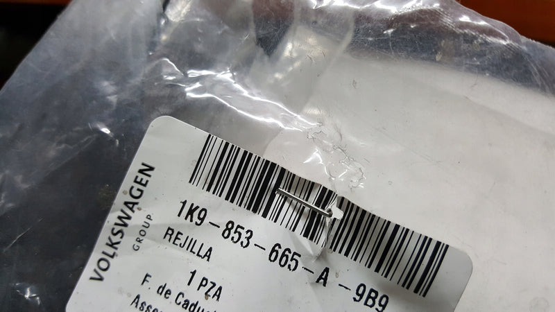 NOWA kratka zderzaka lewy przód VW GOLF VI 1K9853665A ORYGINAŁ