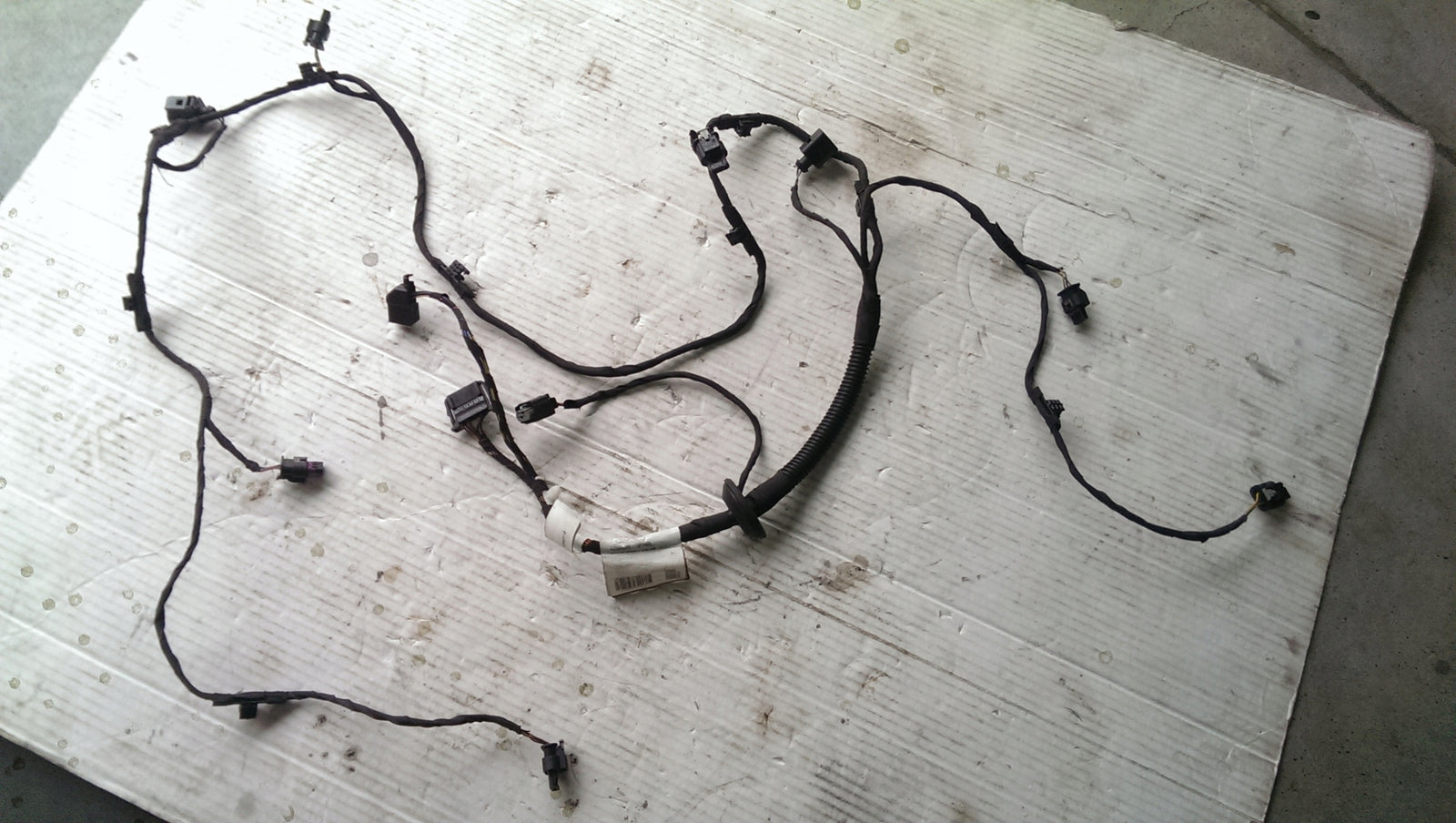 Instalacja PDC tył VW TIGUAN 5N0971104BD demontaż