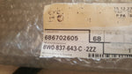AUDI A4 B9 LISTWA DACHOWA LEWA 8W0837643C ORYGINAŁ
