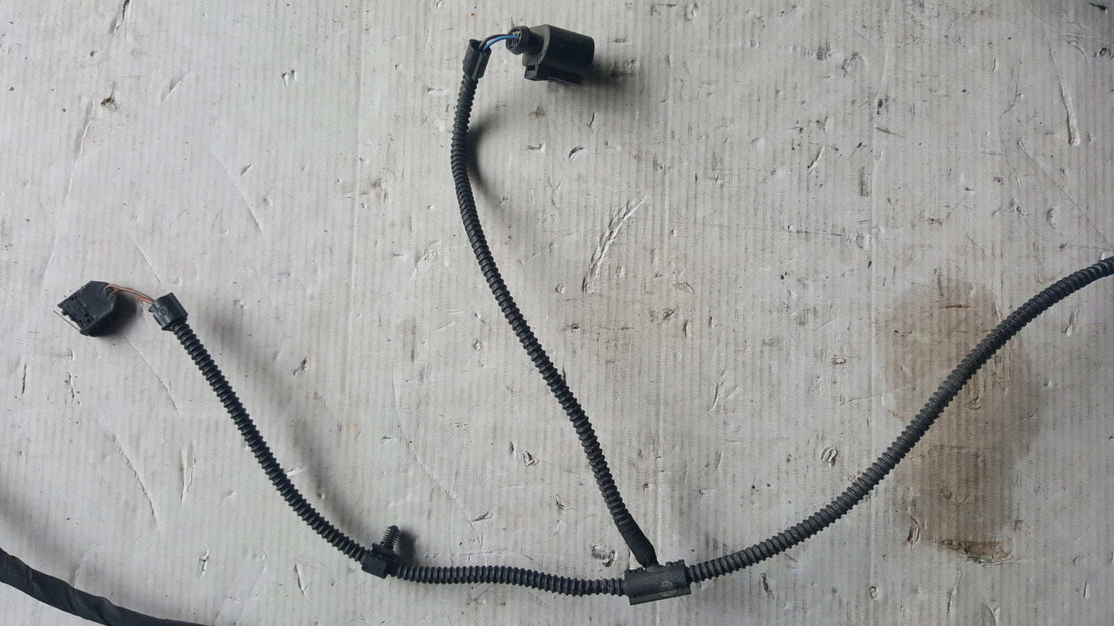 Wiązka czujników PDC zderzaka tylnego VW T5 T6 7E0971114CR demontaż