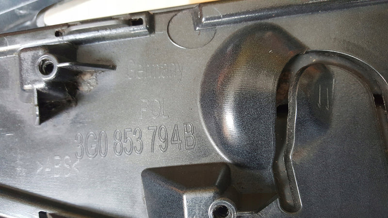 Kratka zderzaka PR przód VW PASSAT B8 3G0853794B