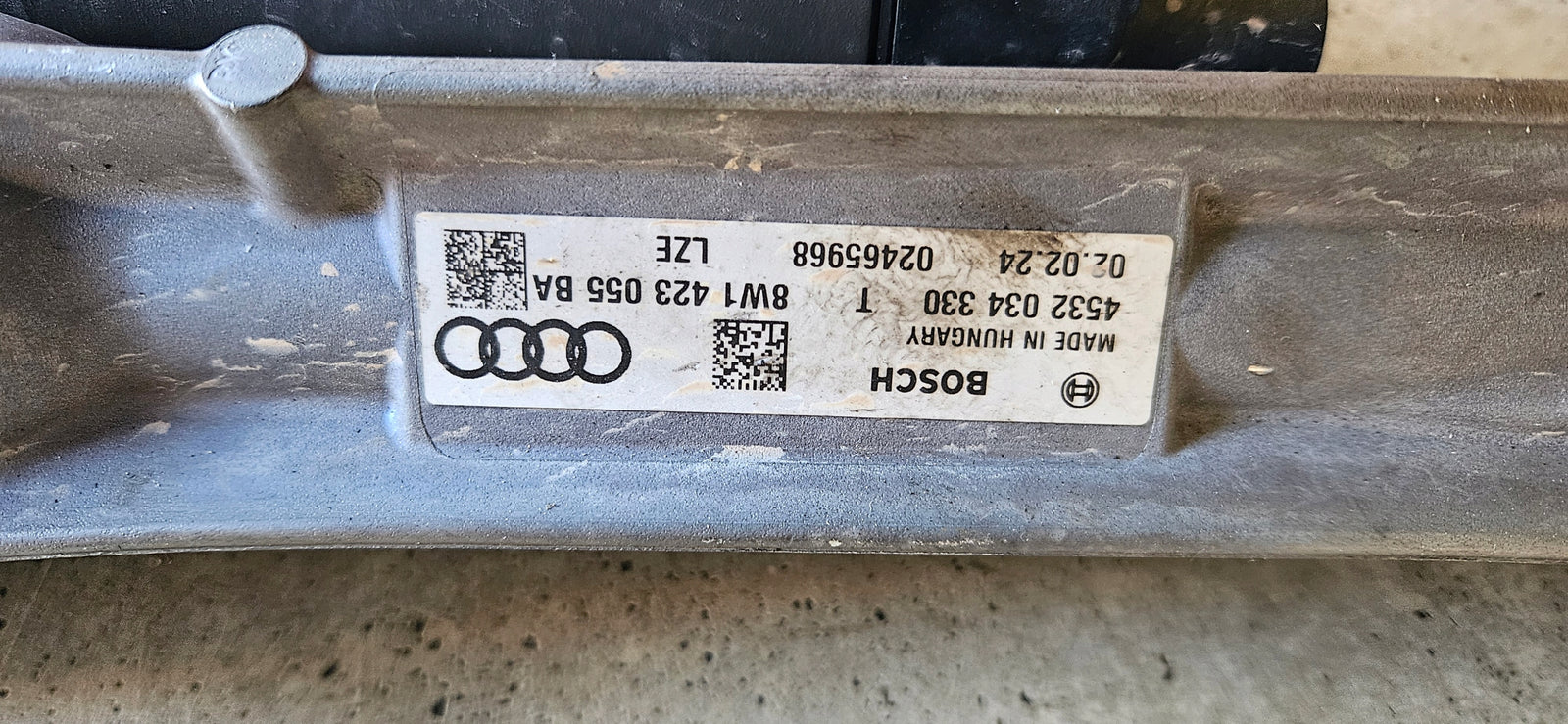 układ kierowniczy AUDI 8W1423055BA 8W0909144E IDEAŁ