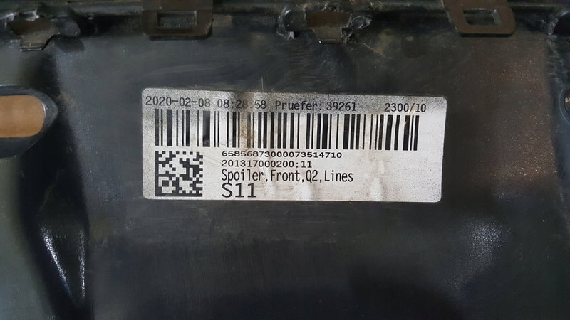 AUDI Q2 81A 2016- SPOILER DOKŁADKA LISTWA ZDERZAKA PRZÓD 81A807110B