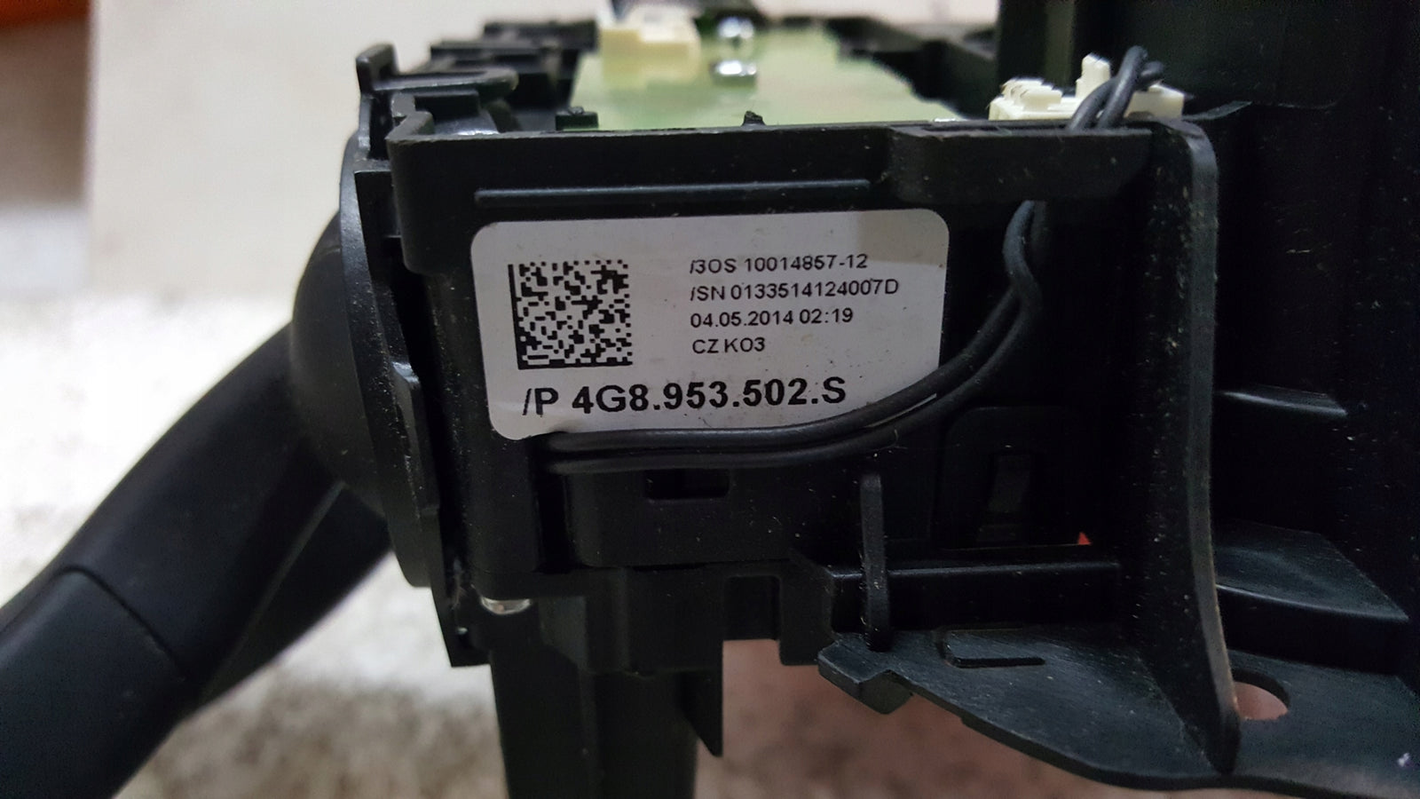 AUDI A6 4G C7 4G8 PAJĄK MANETKI PRZEŁĄCZNIK ZESPOLONY 4G8953502S