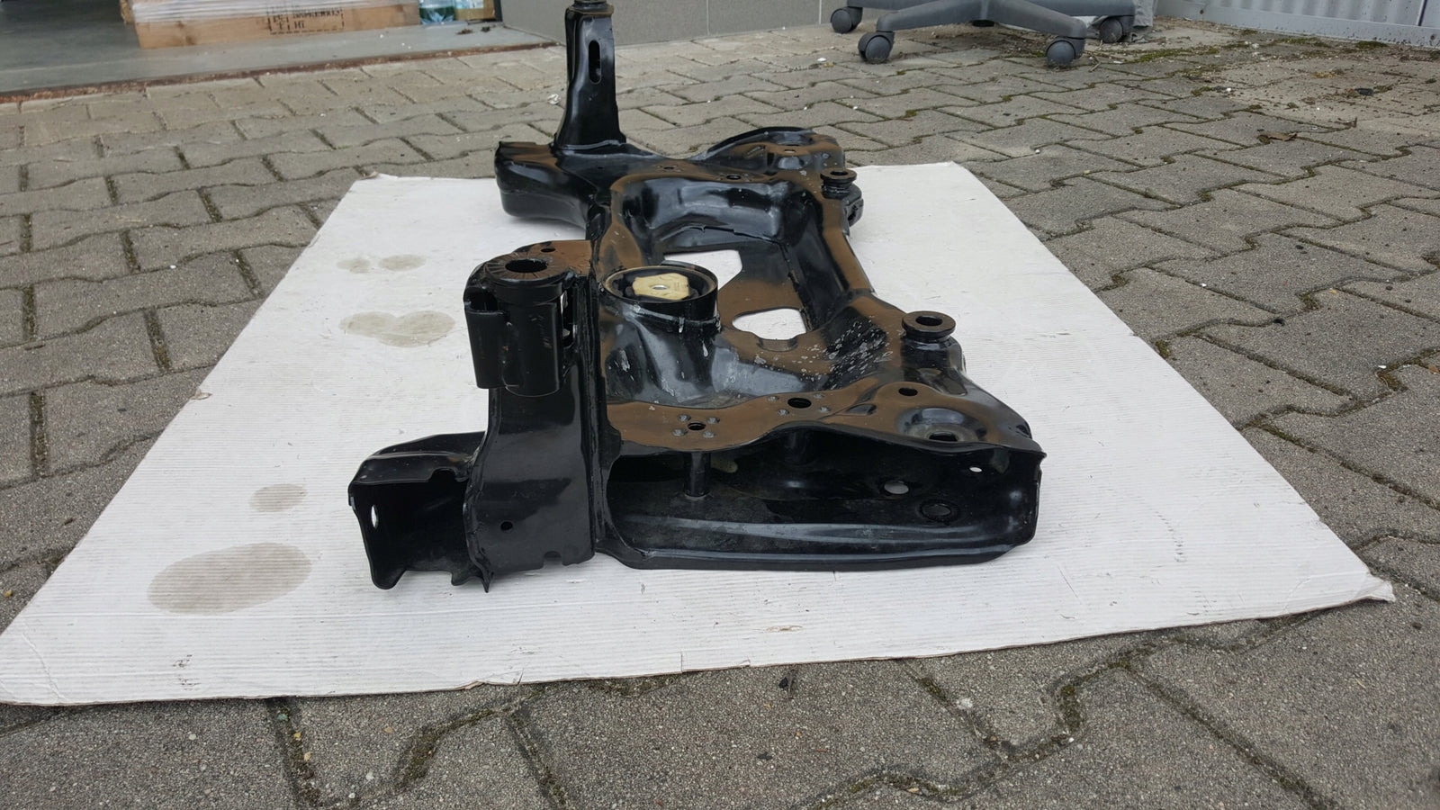 Wózek sanki VW AUDI SEAT SKODA 3Q0199315 demontaż