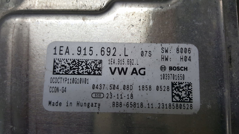 VW ID3 ID4 1EA MODUŁ ŁADOWARKA WYSOKIEGO NAPIĘCIA 1EA915692L