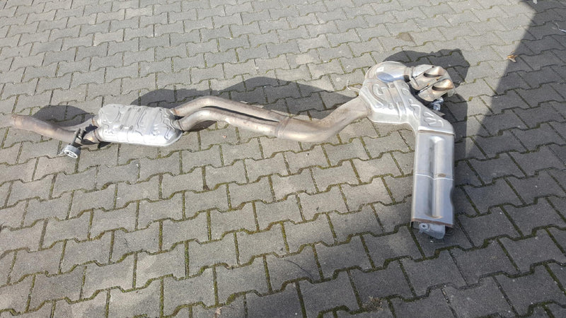 TŁUMIK WYDECH KOŃCOWY AUDI A6 C8 4K AKTYWNY DEMONTAŻ