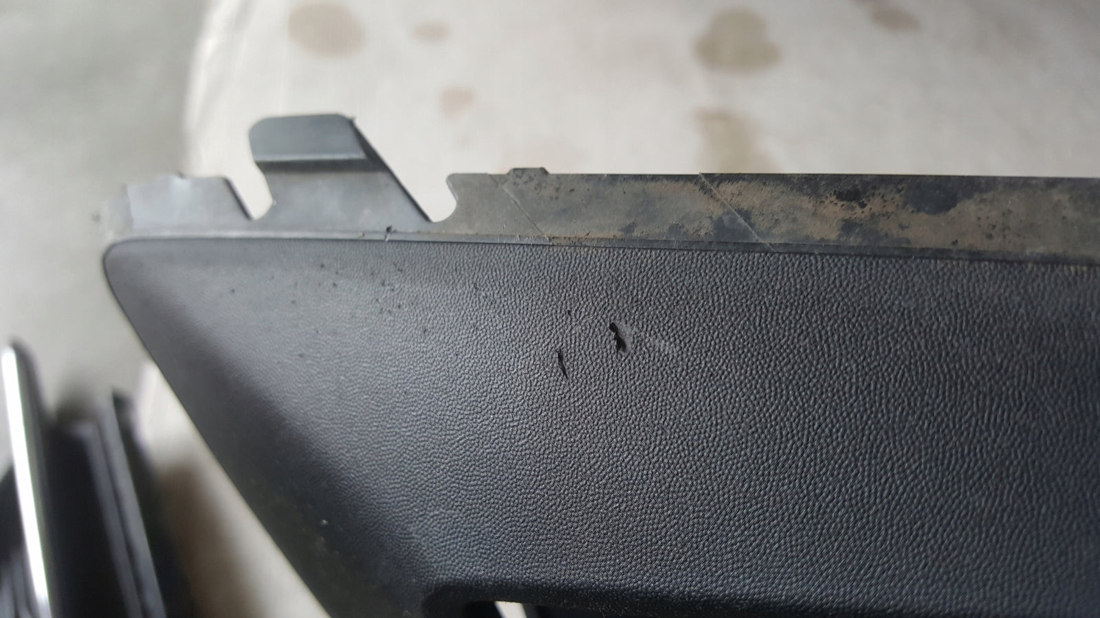 Kratka zderzaka lewy przód SEAT LEON 5FA853665C demontaż