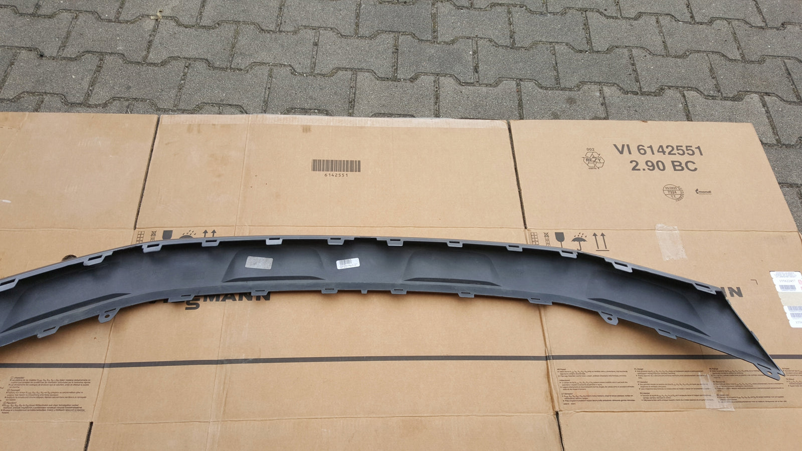 VW TIGUAN II 5NN ALLSPACE SPOILER ZDERZAKA PRZÓD 5NN807532
