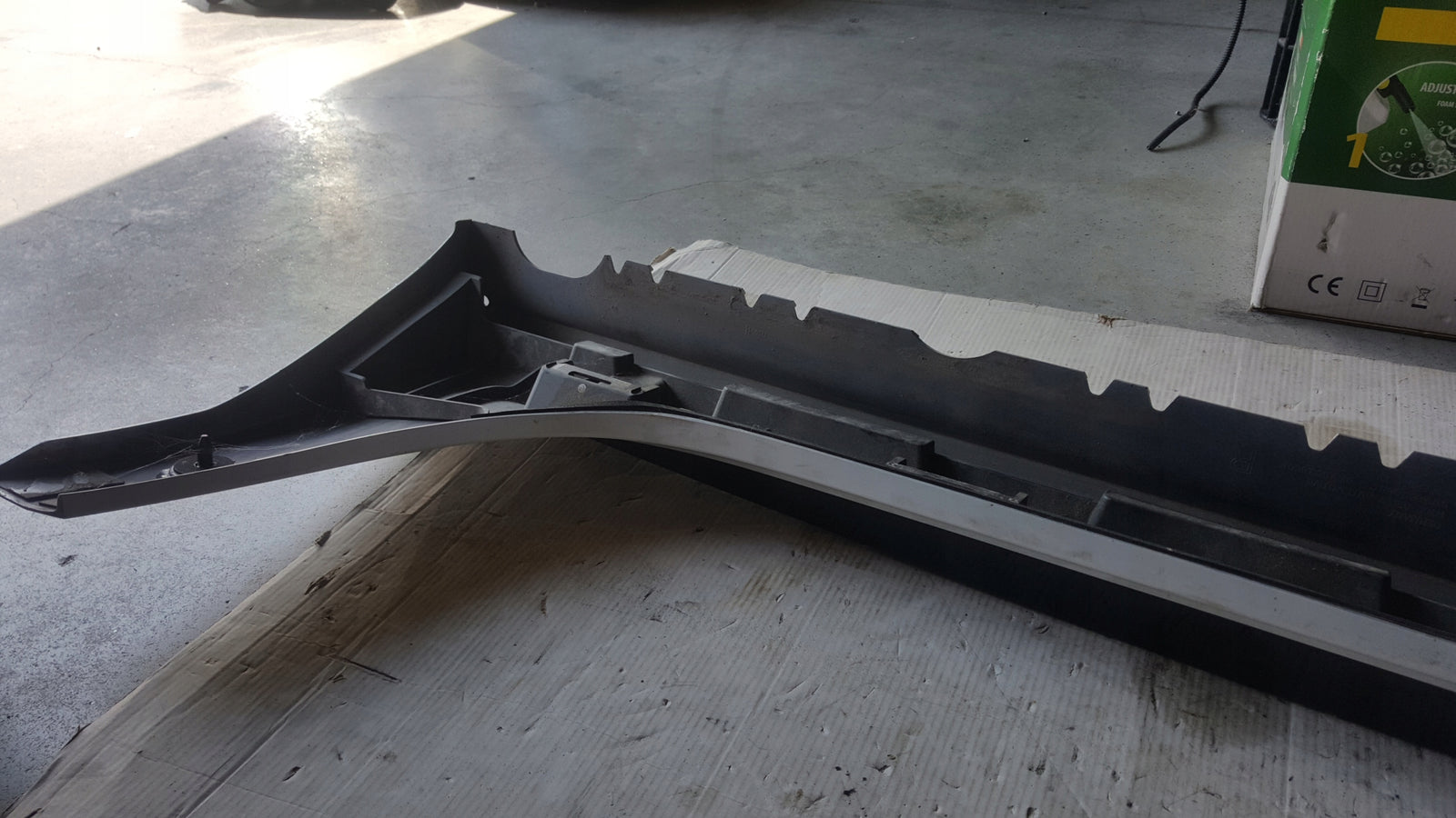 Listwa nakładka progowa prawa AUDI RS4 (B9) 8W9853856C F ŁADNA demontaż