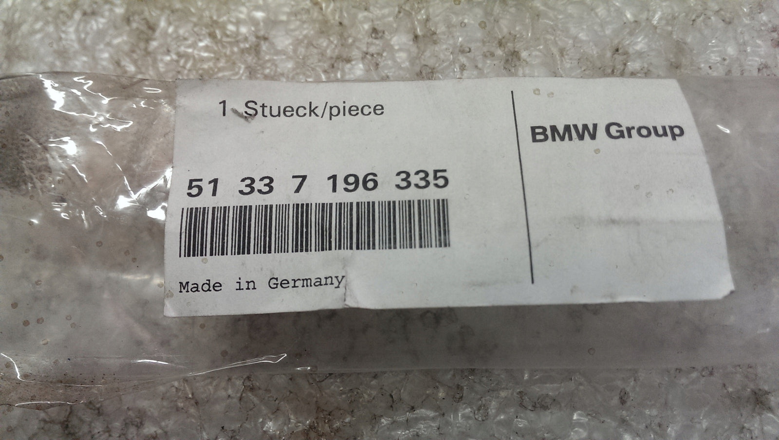 Listwa chrom krótka LE strona BMW F07 7196335 NOWA