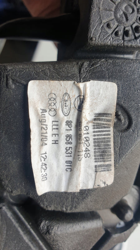 Le Lusterko zewnętrzne AUDI A3 8P1858531 5 pinów