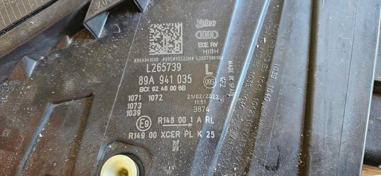 89A941035 IDEAŁ! Le kompletny Matrix laser AUDI Q4 E-TRON 2022r
