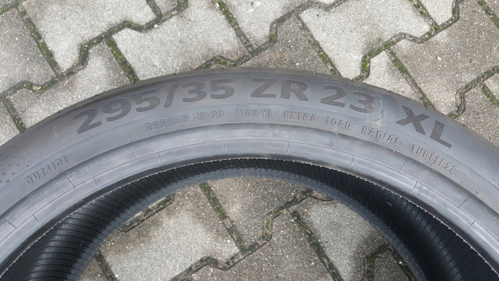 1x CONTINENTAL 295/35 ZR23 SPORTCONTACT 6 108 Y XL FR AO letnie