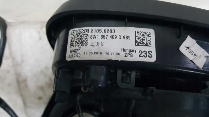 Le lusterko zewnętrzne AUDI A4 B9 2015- 10PIN 8W1857409Q