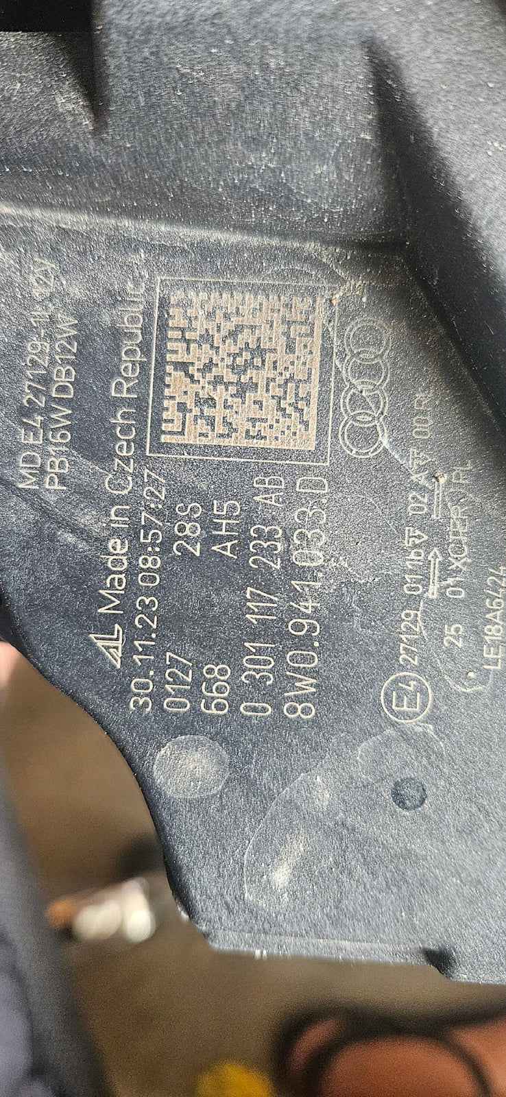 8W0941033D Le kompletny idealny FUL LED Audi A4 S4 demontaż